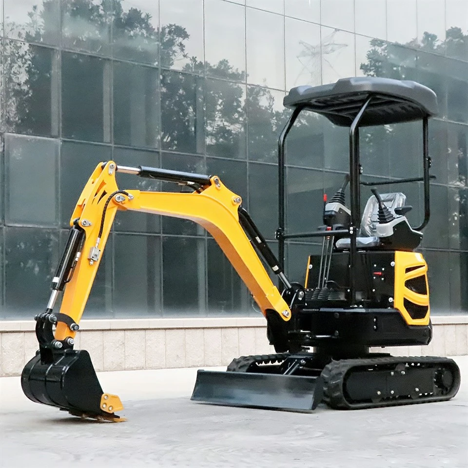 Durable Mini Excavator For Farm Projects suppliers